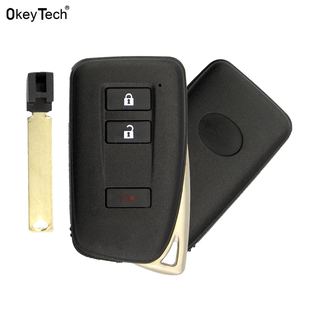 Чехол для смарт ключей OkeyTech 2 + 1 с 3 кнопками бесключевой доступ чехол Toyota LEXUS NX200 200T