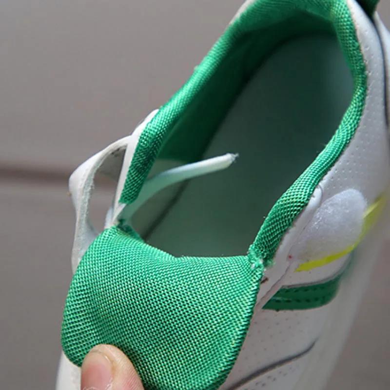 2018 New Spring Children LED Flash Sneakers Kids Fashion Luminous Light Soft Sport Shoes Girls Boys Breathable Toddler | Детская одежда