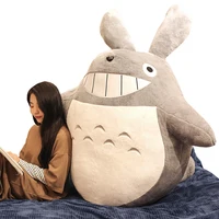 Japan Anime Totoro Plush Toy Giant Stuffed Cartoon Fat Totoro Doll Sleeping Pillow for Children Friend Gift Deco 71inch 180cm