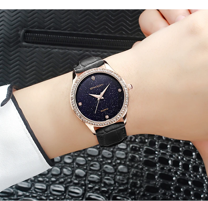 SANDA, модные женские часы montre femme, Топ бренд, роскошные женские кварцевые часы, женские часы, женские водонепроницаемые часы, Reloj Mujer