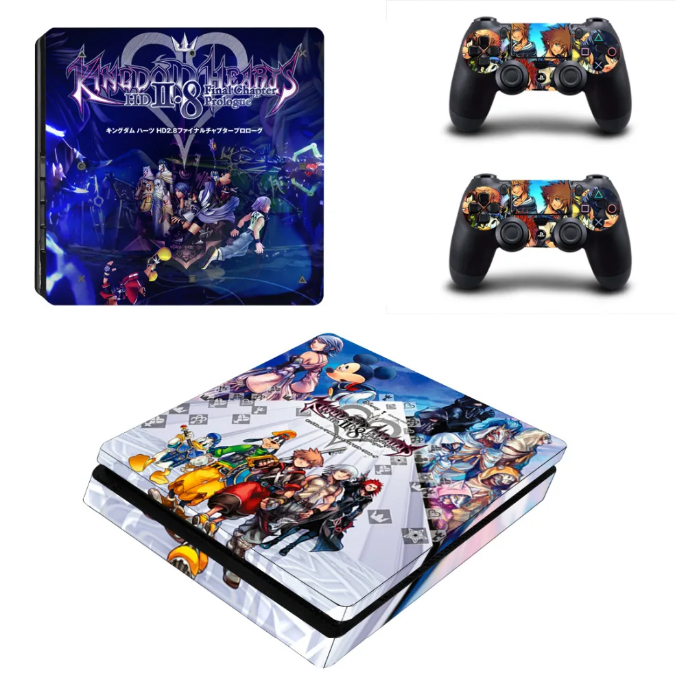 Игры Kingdom Hearts PS4 тонкий переводная картинка наклейка для Sony PlayStation 4 консоли и 2