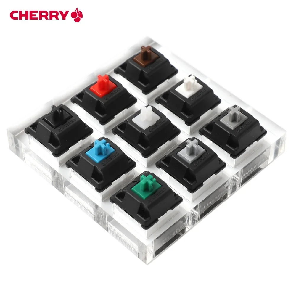4/9/12 переключатели Cherry MX цветовая температура набор прозрачных колпачков для