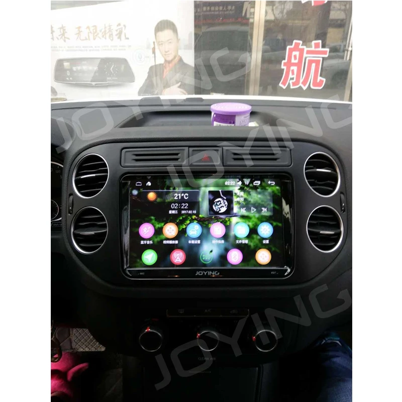 JOYING автомобильный Радио 2 din android Авторадио Стерео мультимедийный плеер для VW