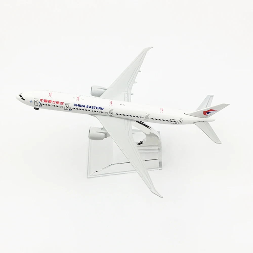 1/500 масштаб самолета Boeing 777 с шасси China Eastern Airlines 15 см сплав самолет B777 модель игрушки Детский подарок коллекция