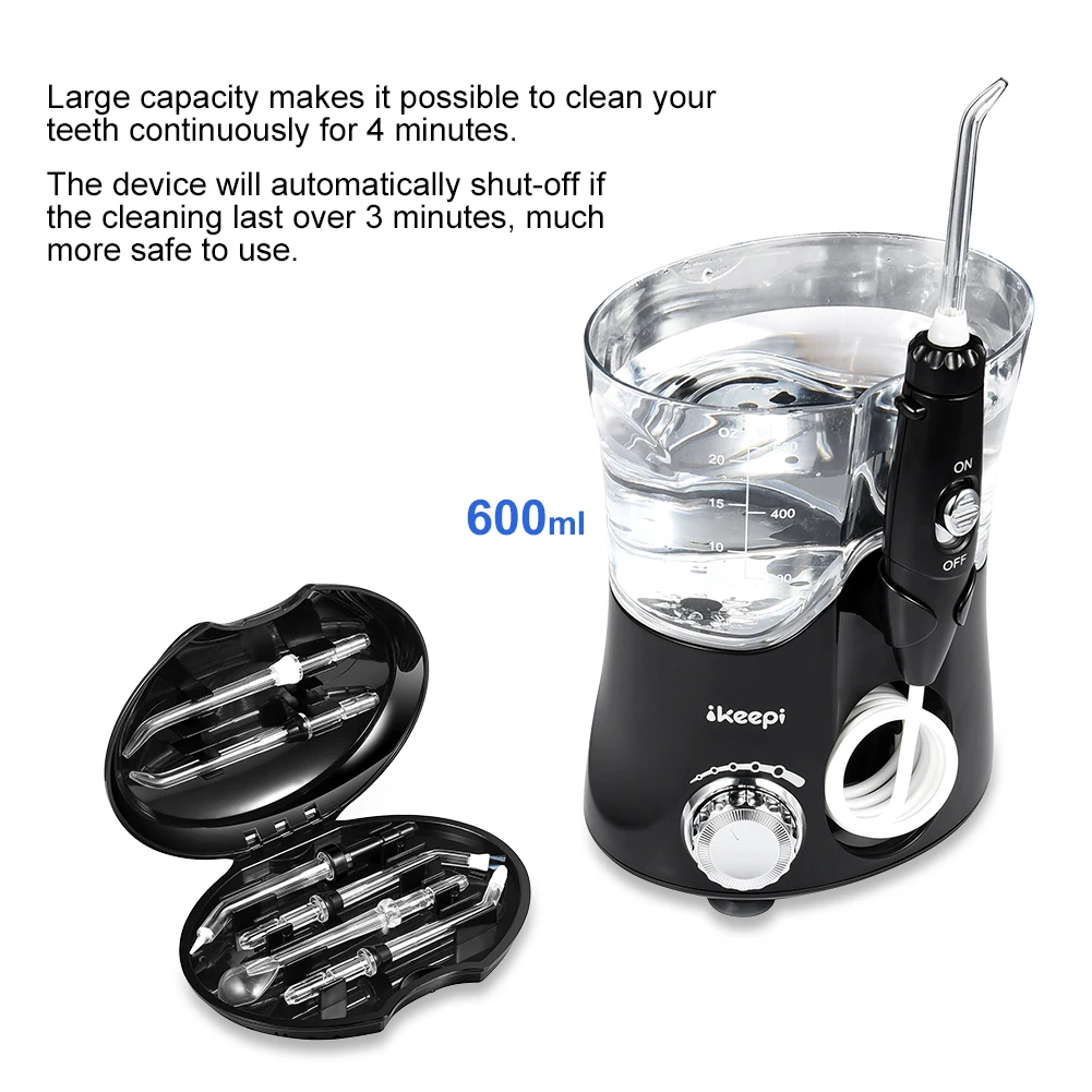 Ikeepi 7 советы Профессиональный Ирригатор для полости рта Стоматологическая воды