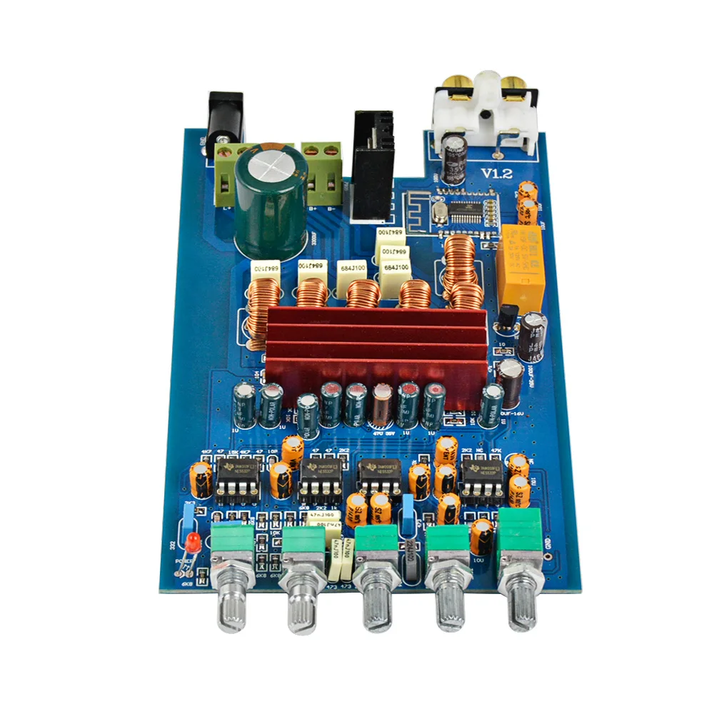 Aiyima TPA3116D2 Цифровой Bluetooth 4 2 усилитель доска 50 Вт * + 100 1 канала TPA3116 сабвуфер DIY дома