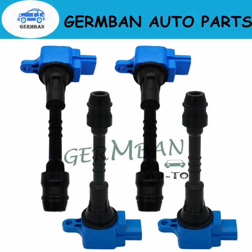 Катушка зажигания 22448 6N015 AIC 4004G 6N011 для 2001 2006 Nissan Sentra 1 8 Almera N16 Primera P11 224486N015|Катушка