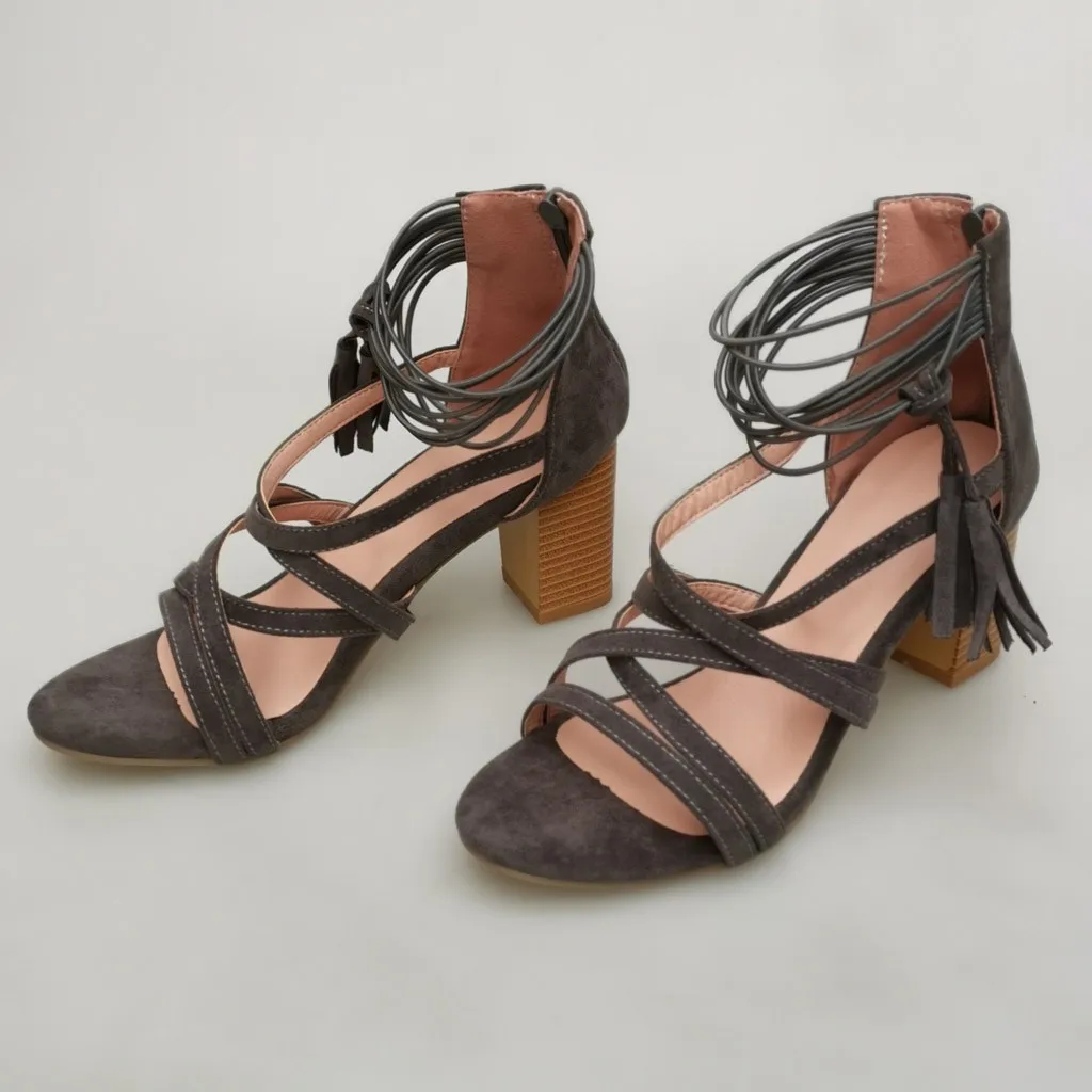 Женские Соблазнительные сандалии на молнии летняя женская пляжная обувь с