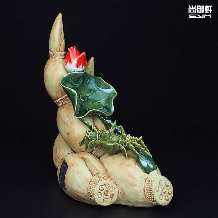 

Керамические поделки мастер орнаменты бутик счастливый лотос в стиле Кул Shiwan обеденная комната Декор