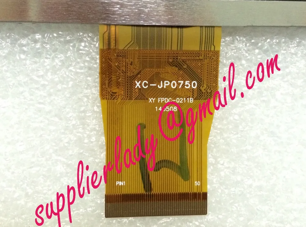 

Original and New 7inch 50pin LCD screen cable XC-JP0750 XY FPDC-0211B for tablet pc free shipping