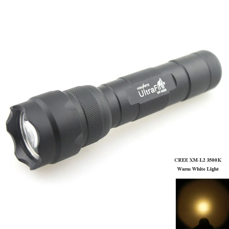U F 502B CREE XM L2 3500K светодиодный фонасветильник с теплым белым светом SMO OP