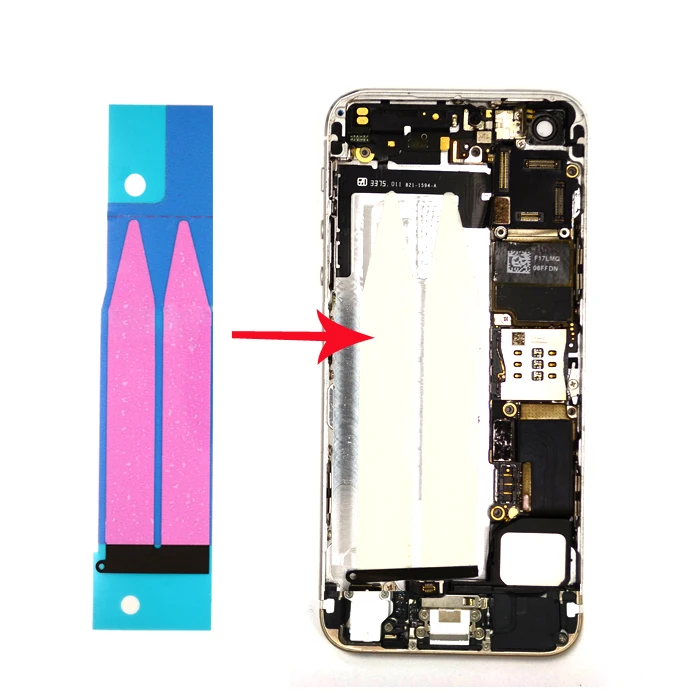 100 шт. оригинальный клей для аккумулятора iPhone X XS XR XSMAX клейкая лента наклейка в