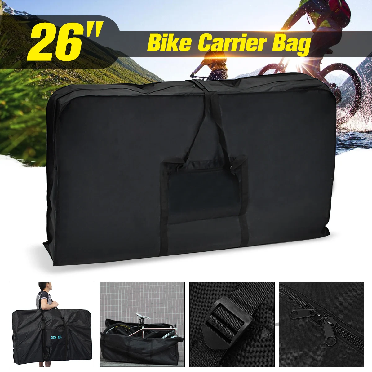 Сумка для переноски велосипедов сумка мессенджер велоспорта 26 дюймов хранения MTB
