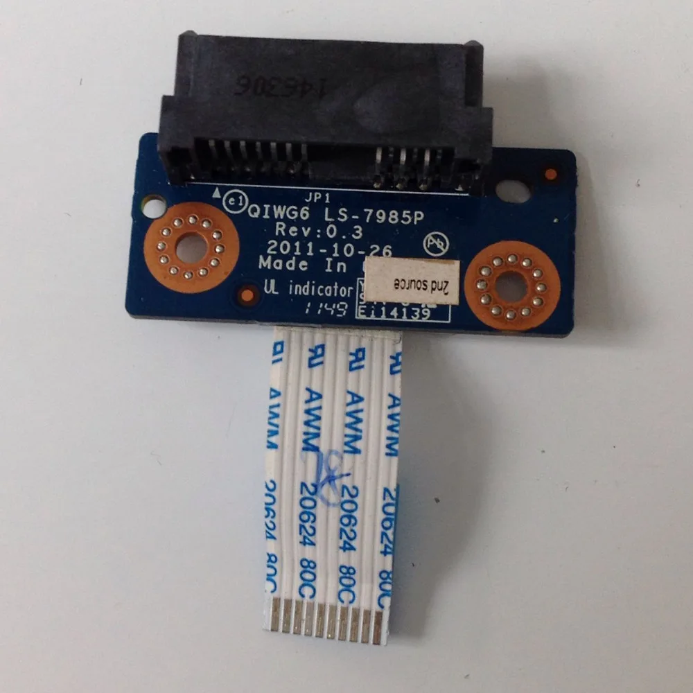 Новый оригинальный разъем SATA для оптического привода с кабелем Lenovo IdeaPad G585 N585 P/N