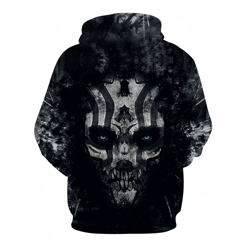 

Skull Hoody Black Hoodies Sweatshirt 3d Hoodie Mens Tracksuit 3d Printing Pullover Harajuku Hoody Brand Drop Ship ZOOTOP BEAR