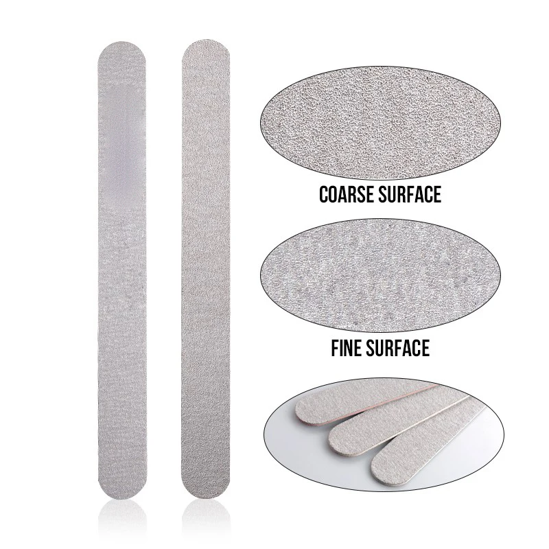 Набор пилок для маникюра набор ногтей 5 шт. серый буфер шлифовальный блок 100/180