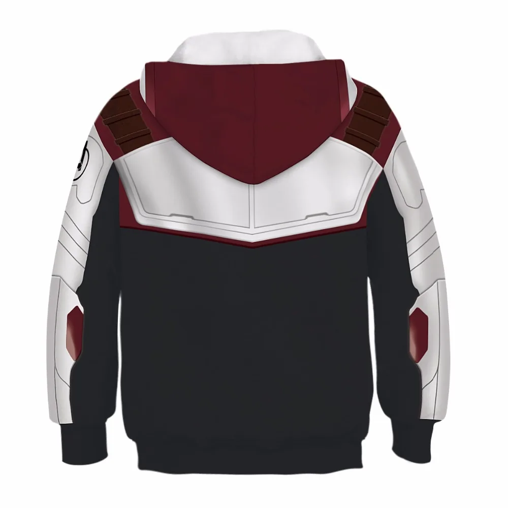Новые детские толстовки с капюшоном, Мстители, эндгейм 4, Человек-паук, косплей, худи для мальчиков и девочек, 3D Рисунок, квантовое царство, костюмы, спортивные топы