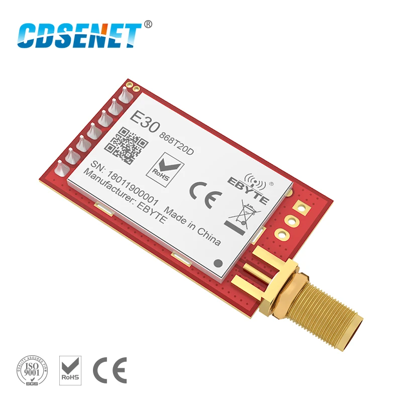 Передатчик SI4463 868 МГц радиочастотный модуль дальний радиус действия CDSENET