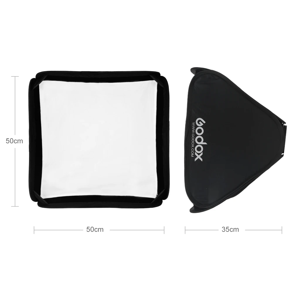 Сумка-софтбокс Godox 50x50 см 20 &quot* 20&quot набор для студийной съемки камер подходит S-Type