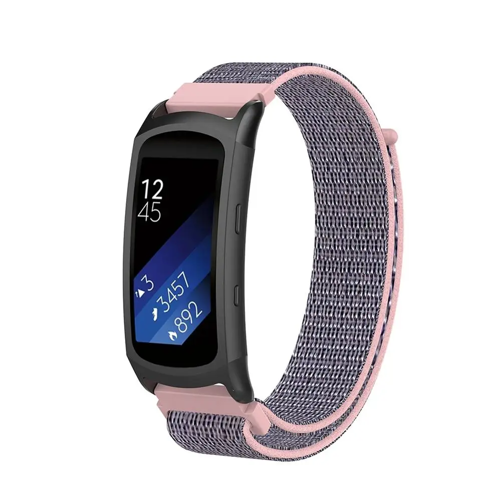Умный Браслет, сменный ремешок, нейлоновый ремешок на запястье для samsung gear Fit2 Pro Fit 2 R360 R365, ремешок на запястье, нескользящий ремешок