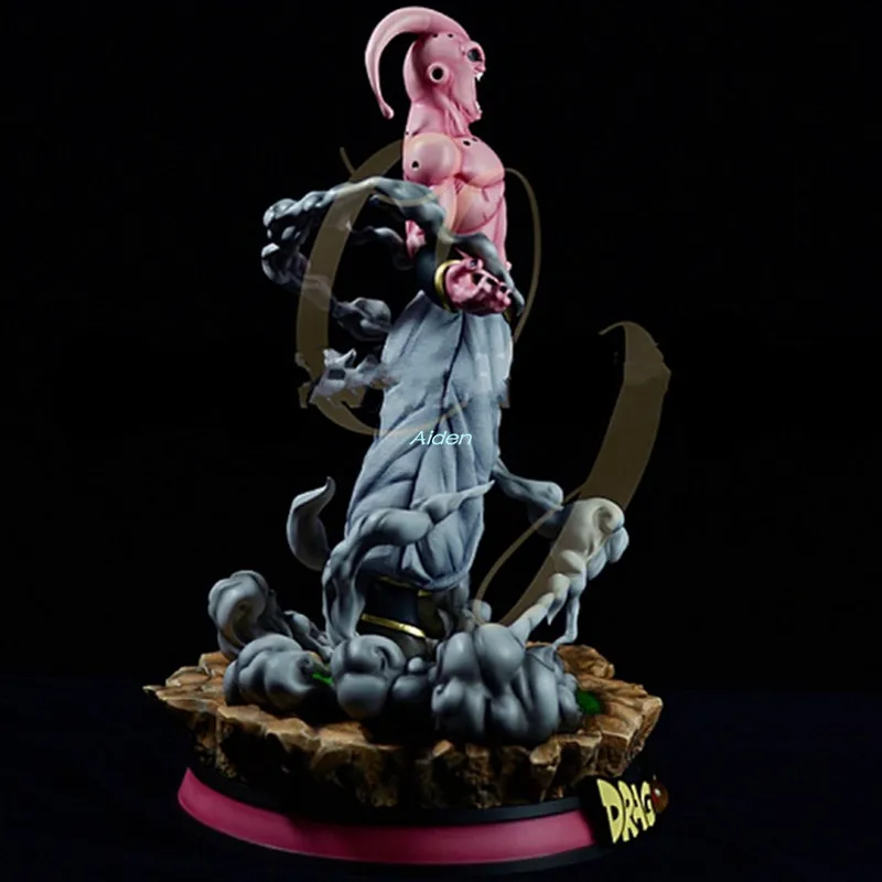 1" Dragon Ball статуя Majin Буу бюст злодей Буу полная длина портрет хороший друг Hercule анимационная фигурка GK игрушка коробка 48 см B806