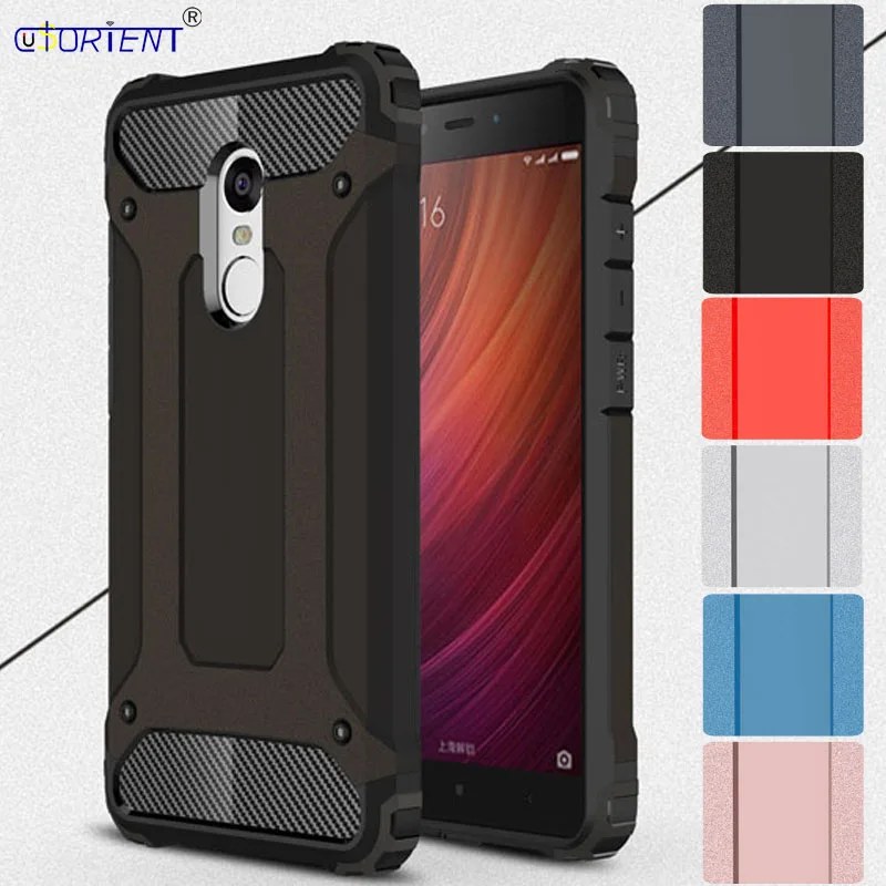 Гибридный армированный чехол для Xiaomi Redmi Note 4 Note4 Pro бампер Xiomi 4X Note4X 4/64 жесткий