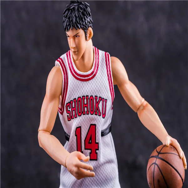 Аниме SLAM dank Mitsui Hisashi фигурка номер 14 мяч костюм модель игрушки ПВХ Классическая