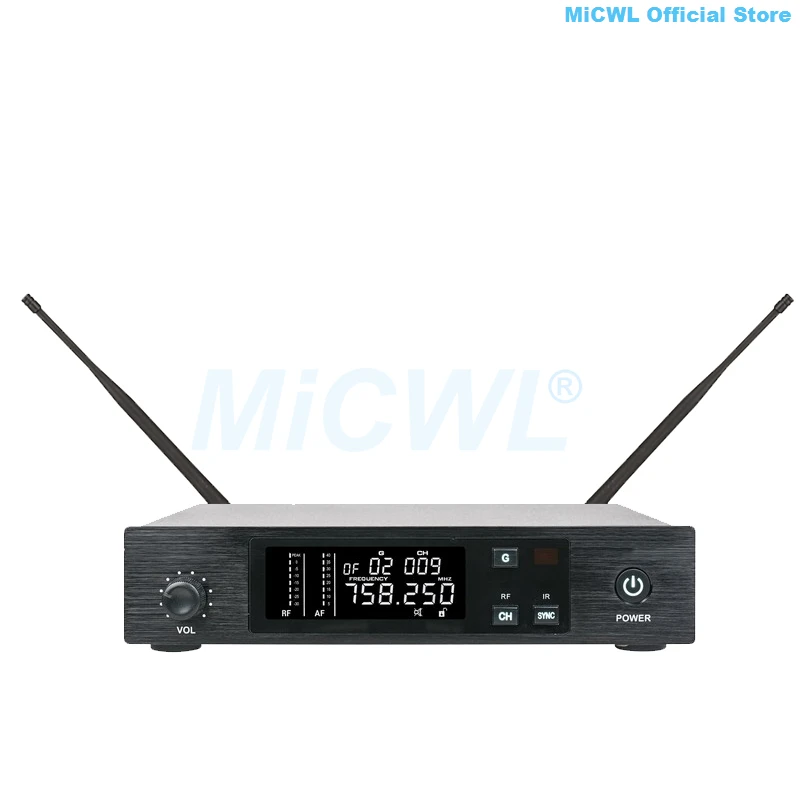 MICWL 96 каналов QLX сценическая производительность пение ручной радиоприемник