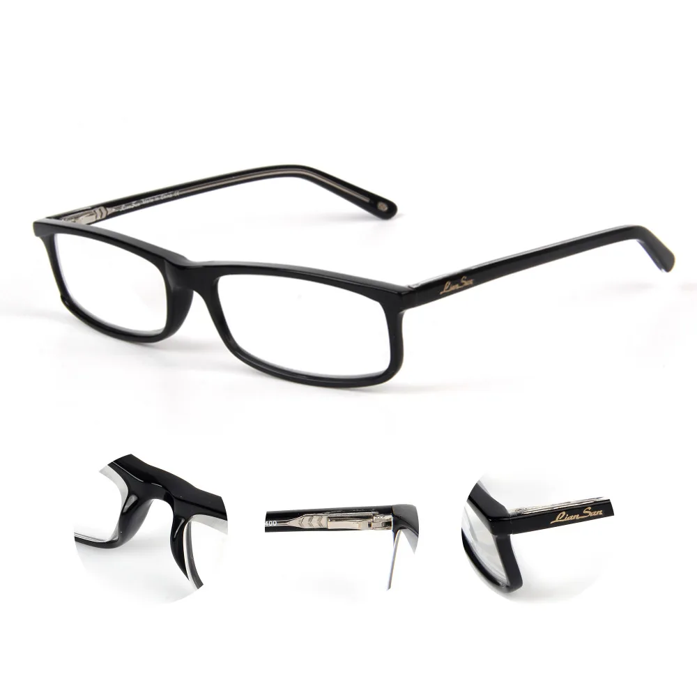 LianSan винтажные Ретро ацетатные очки для чтения женские и мужские пластиковые