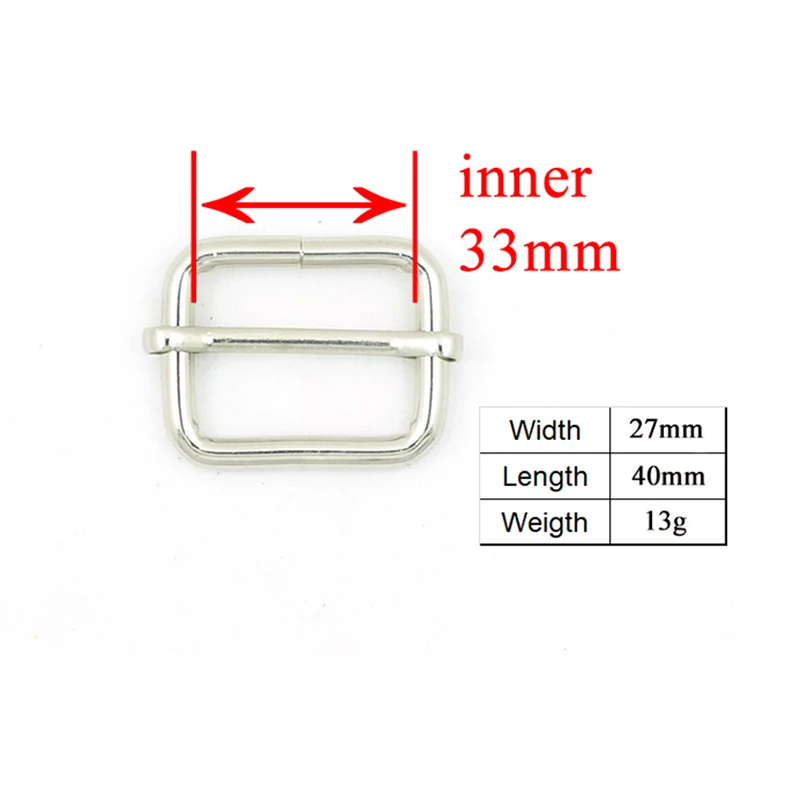

10sets/lot (metal buckle+adjust buckle+D ring/set) safety clasp DIY sewing accessory 30mm plated metal buckle zinc alloy