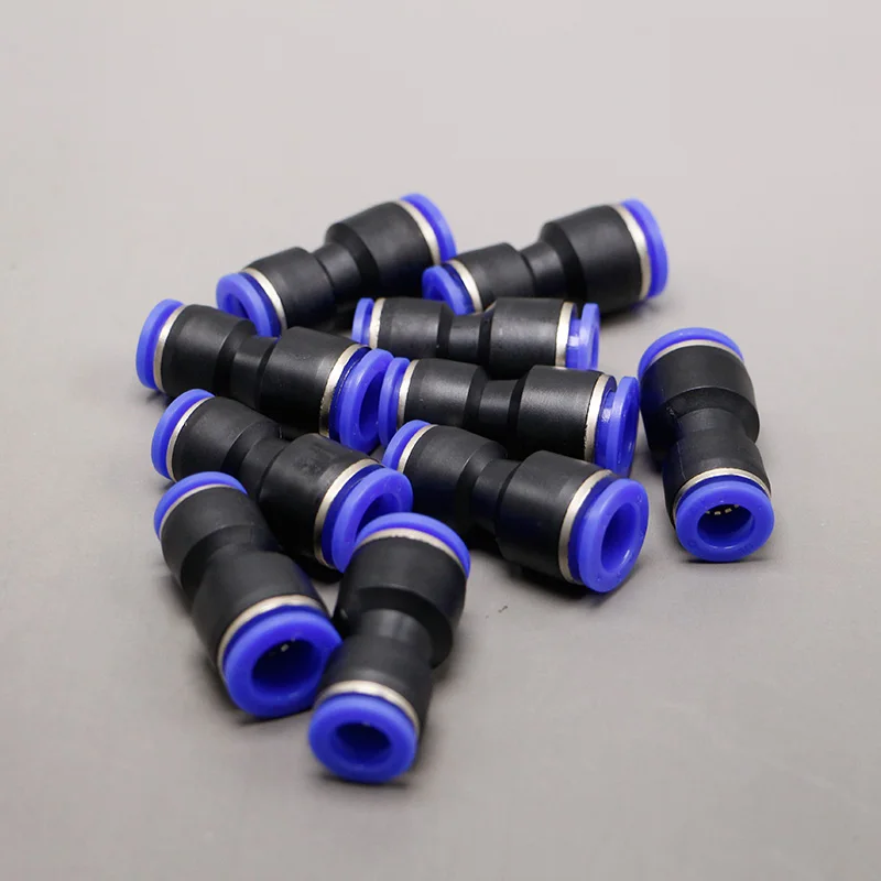 

10PCS/LOT Pneumatic Fittings Quick Push in 12mm-10mm Change Diameter Connector PG12-10