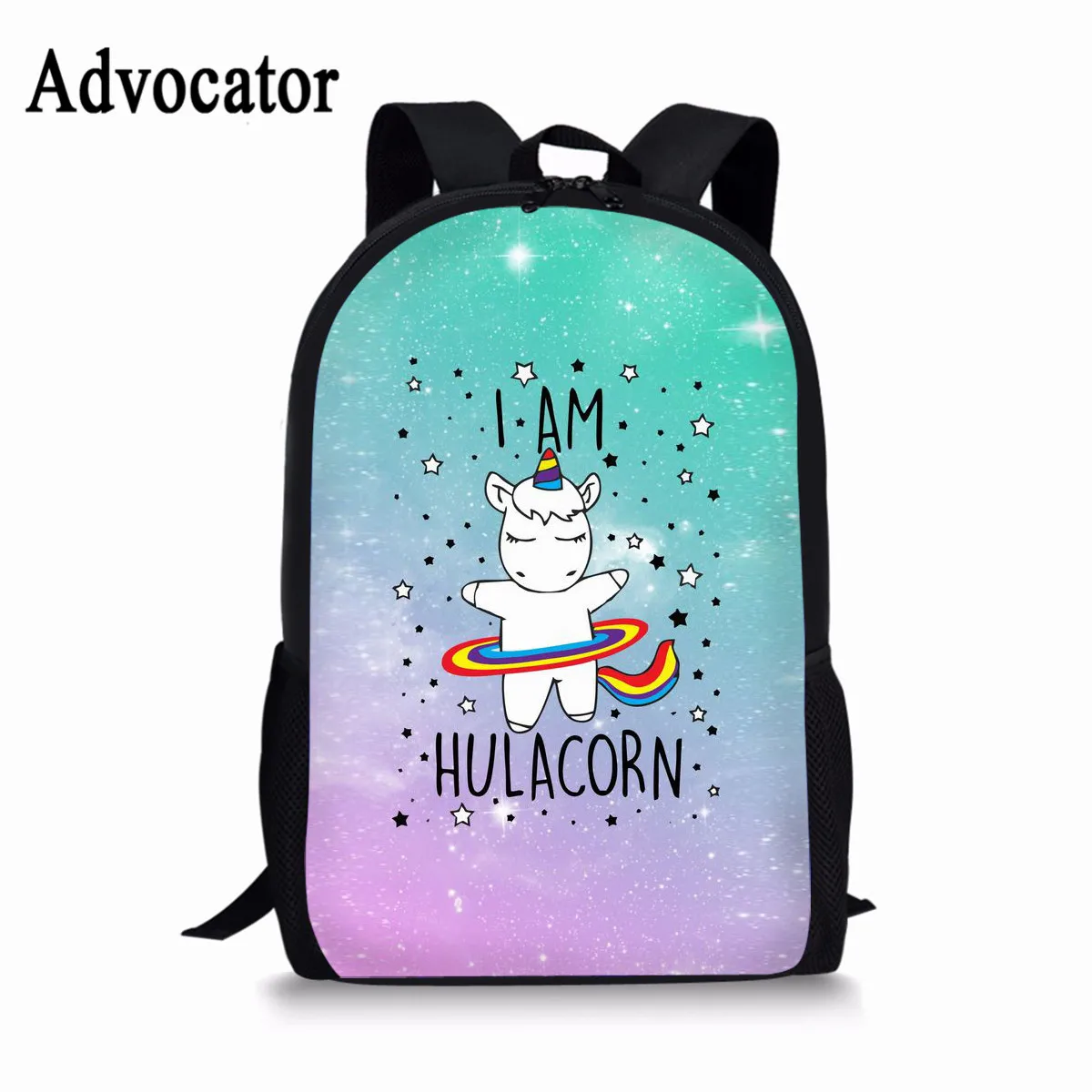 Advocator Fashion Cute Unicorn Backpacks for teenageer girls Cartoon Kawaii Bagpacks Women Girls School Bags Backpack Mochila