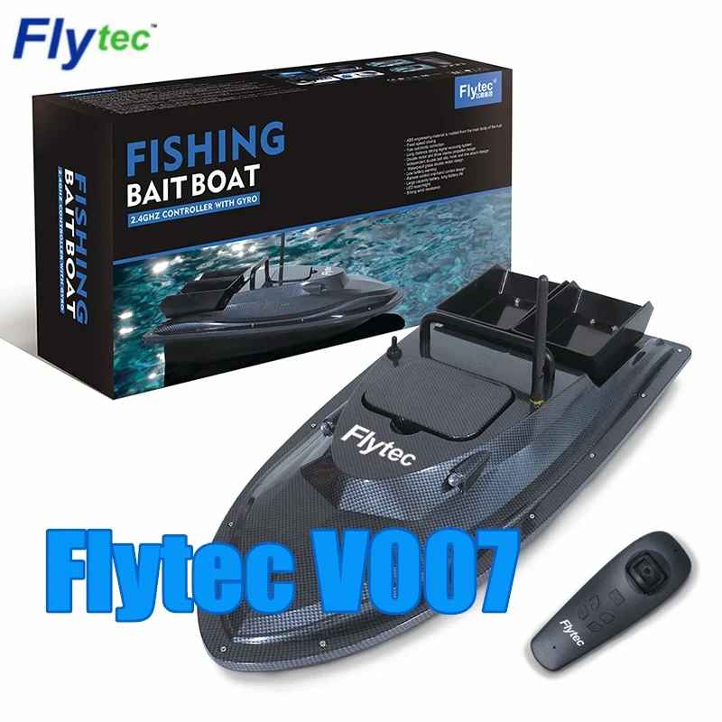 Flytec V007 RC рыбацкая лодка на открытом воздухе гнездящаяся лодки с фиксированной