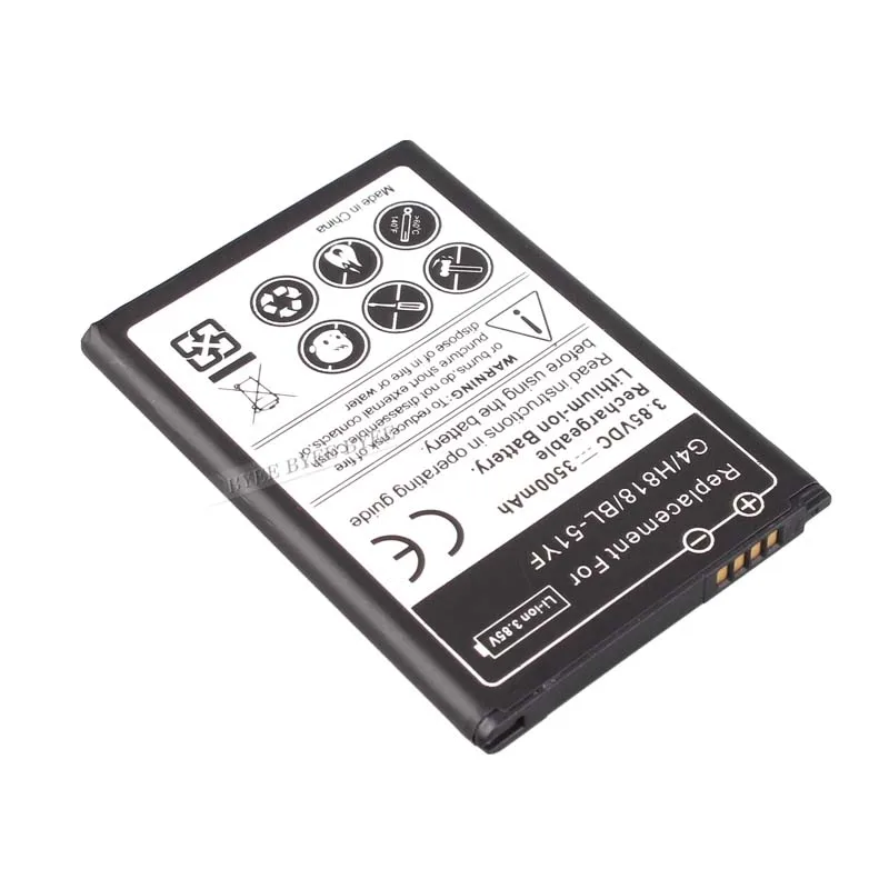 Высококачественная запасная батарея для телефона 3500 мАч LG G4 BL 51YF BL51YF H818 H818N VS999 F500