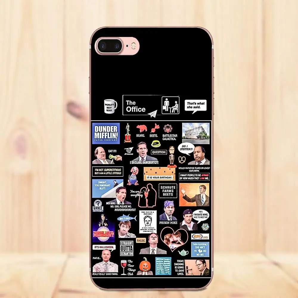 Чехол для телефона из ТПУ Maerknon dander Mifflin Moto G G2 G3 HTC Desire 530 626 628 630 816 820 One A9 M7 M8 M9 M10 E9 Plus