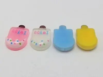 50 Красочные плоские смолы кристалл мороженое Бар палочка летние Кабошоны 14X20 мм