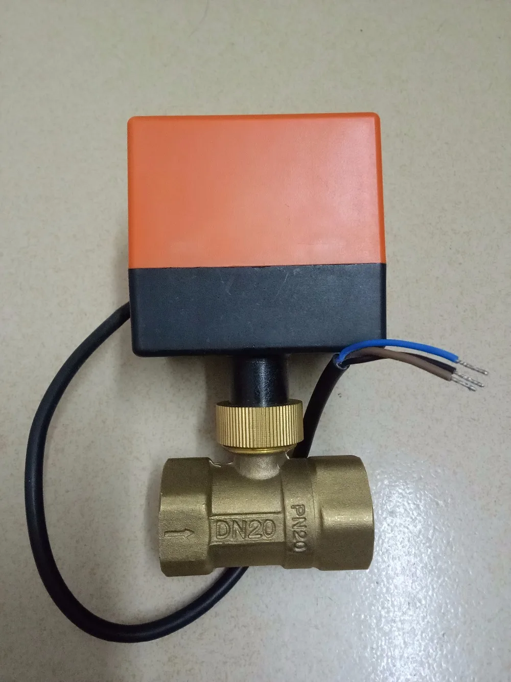 Фото 3/4" DN20 electric actuator valve AC220V two-way valves solar water heater fan coil units Обустройство дома 3/4" DN20 electric actuator valve AC220V two-way valves solar water heater fan coil units Обустройство дома