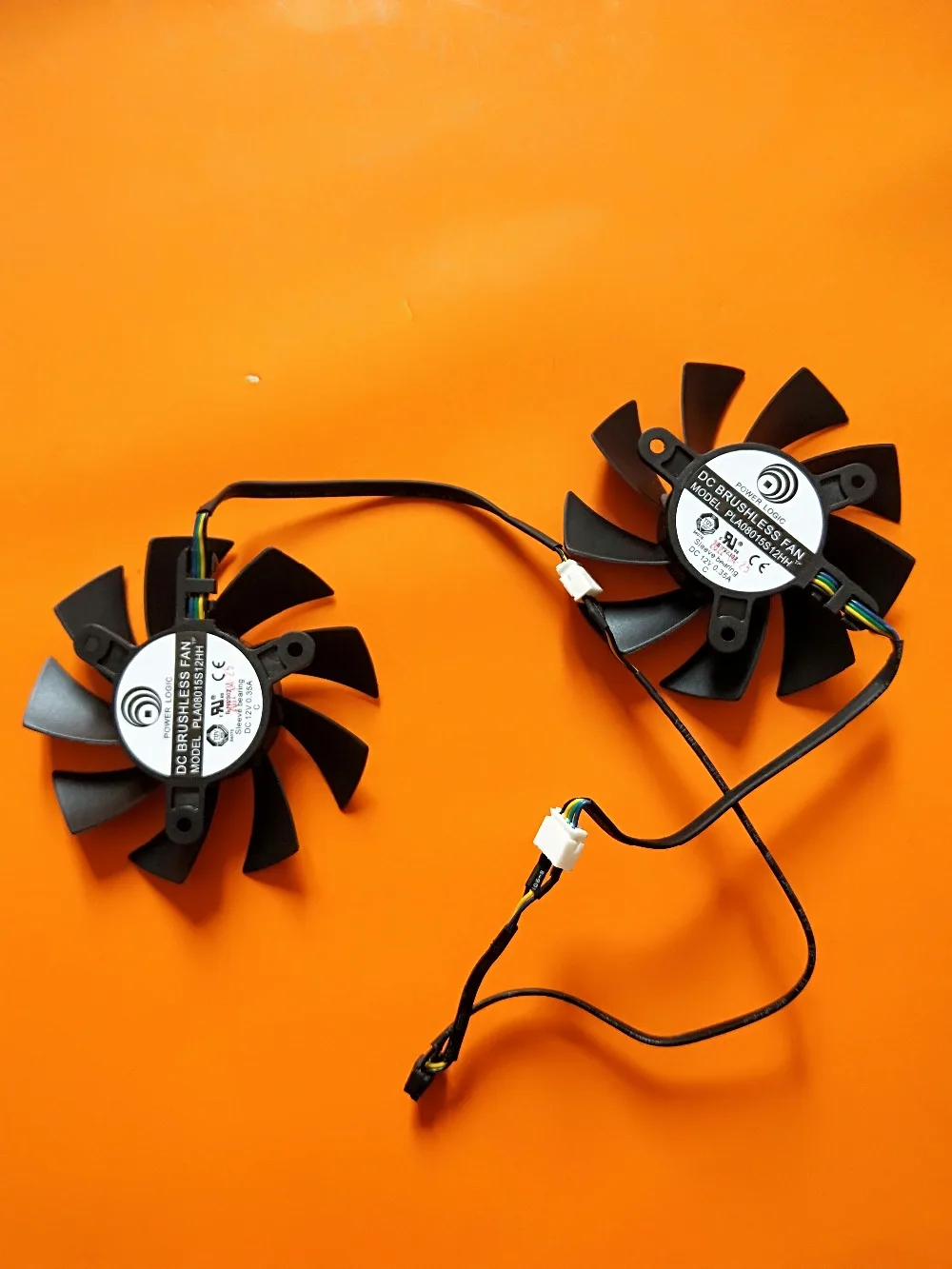 Новый вентилятор графической карты для EVGA GTX660TI GTX 660 PLA08015S12HH|Охлаждающие