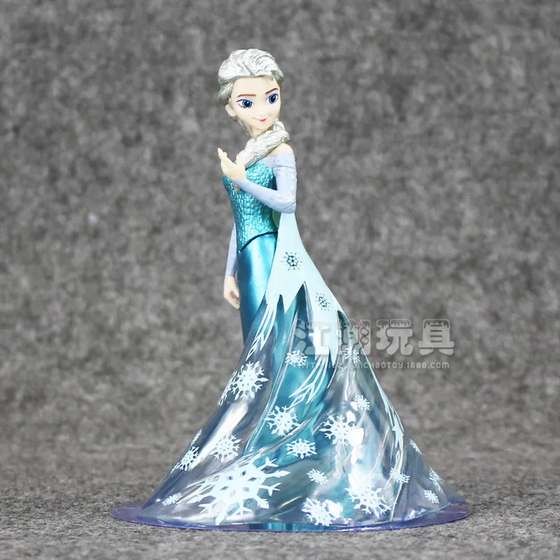 Disney Nendoroid принцессы Эльзы Анны ПВХ фигурку с коробкой Коллекция Модель аниме