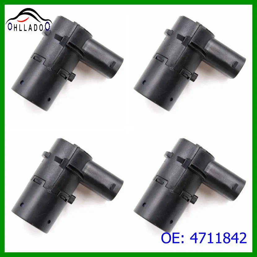 

4PCS HLLADO PDC Parking Sensor 4711842 Reverse Assist Backup Fits Saab 9-5 Volvo S40 60 80 V50 70 XC 70 XC 90 Parksensor 4711842