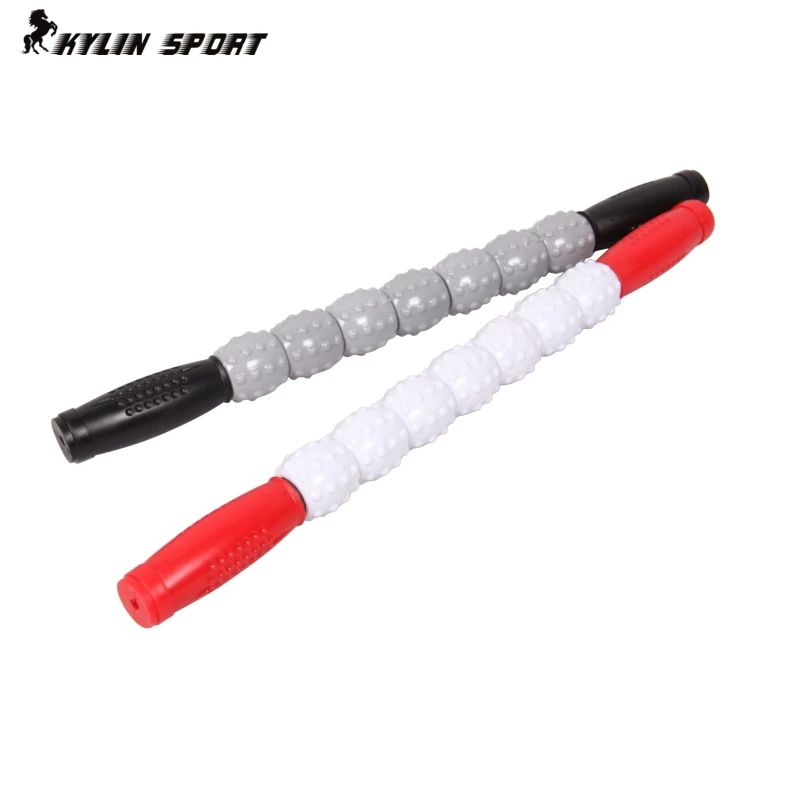 Yoga Stick Roller Massager manual lumbar and neck balanced stick massager waist leg body |