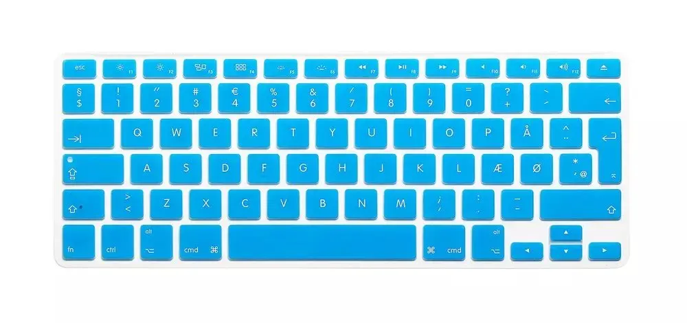 Для Mac MacBook Pro Air Retina 13 15 17 чехол для клавиатуры из датского британского