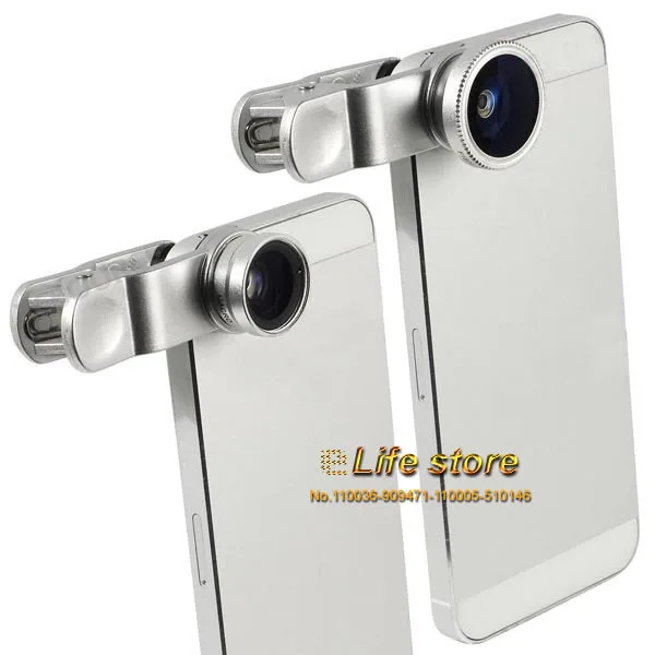 Универсальный телефон лен 3 в 1 клип широкий угол микро рыбий глаз для Xperia C S39H C2305 Z1