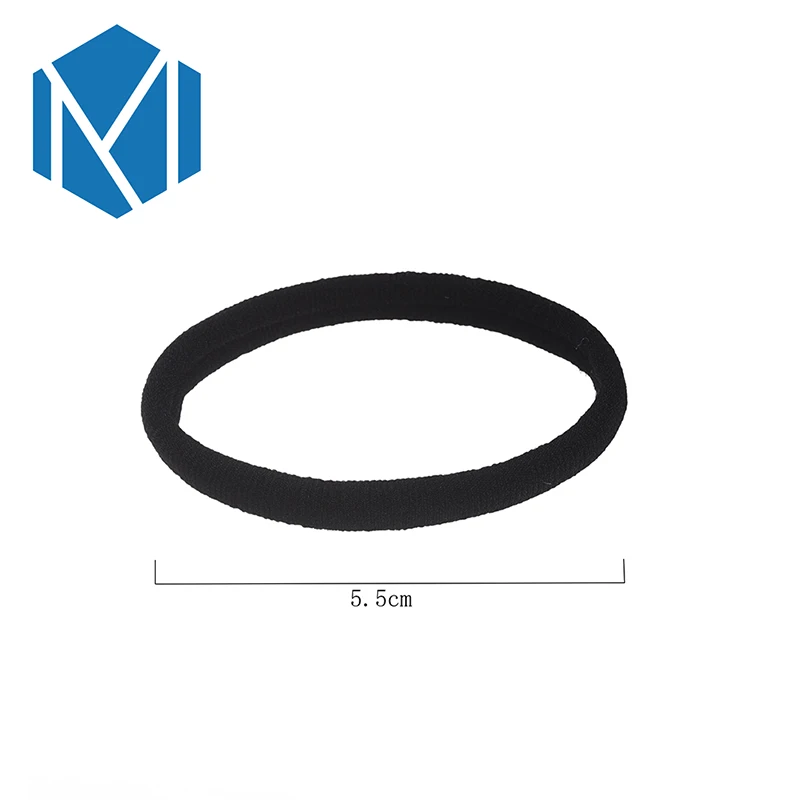 М мизм 8 шт./упак. Детские Однотонные эластичные волосы трикотажные резинки для волос для девочек простые классические модные резинки для волос