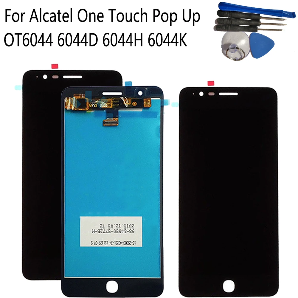 Новый 5 0 &quotдля Alcatel OneTouch Pop Up OT 6044 6044D ЖК дисплей кодирующий преобразователь