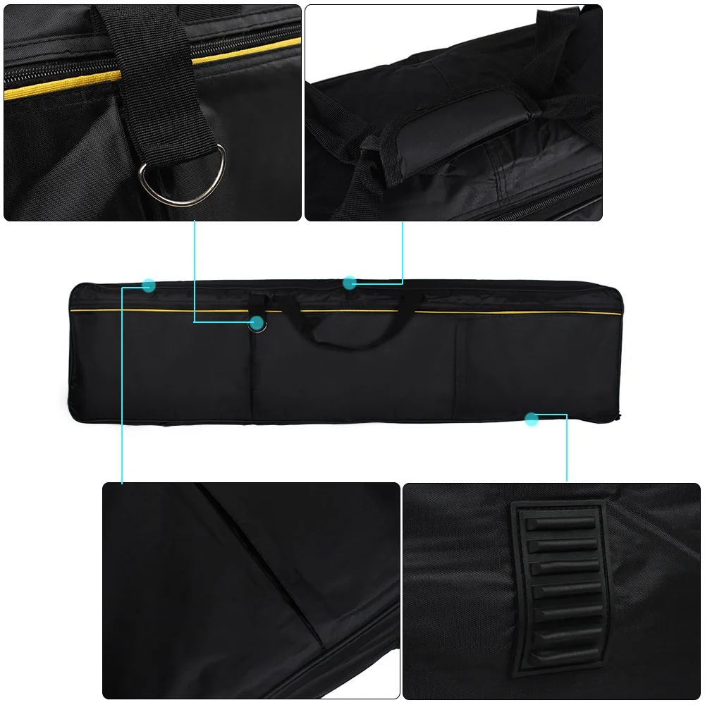 Портативный 88 клавишная клавиатура электрический пианино мягкий чехол Gig Bag