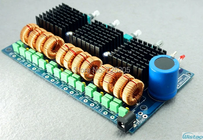 Усилитель PCBA для 6X160 Вт (макс.) Hi Fi Цифровой Класс D TDA7498E домашний усилитель