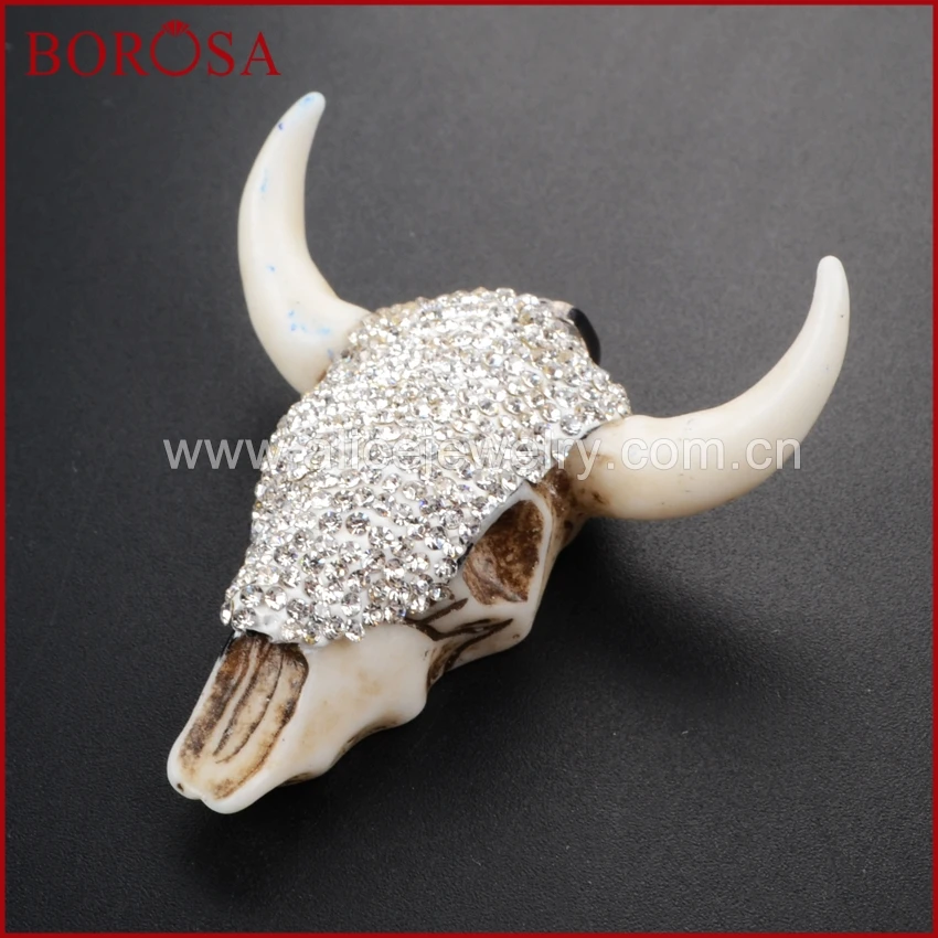 Рожковые Подвески BOROSA Longhorn из смолы подвески для крупного рогатого быка с