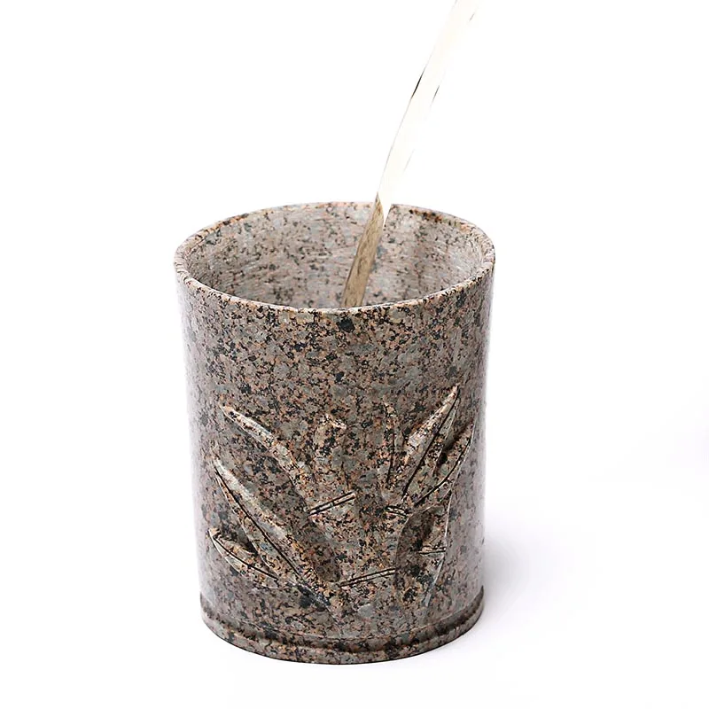 Кружка из натурального медицинского камня 220 куб. См чайная чашка для здоровья