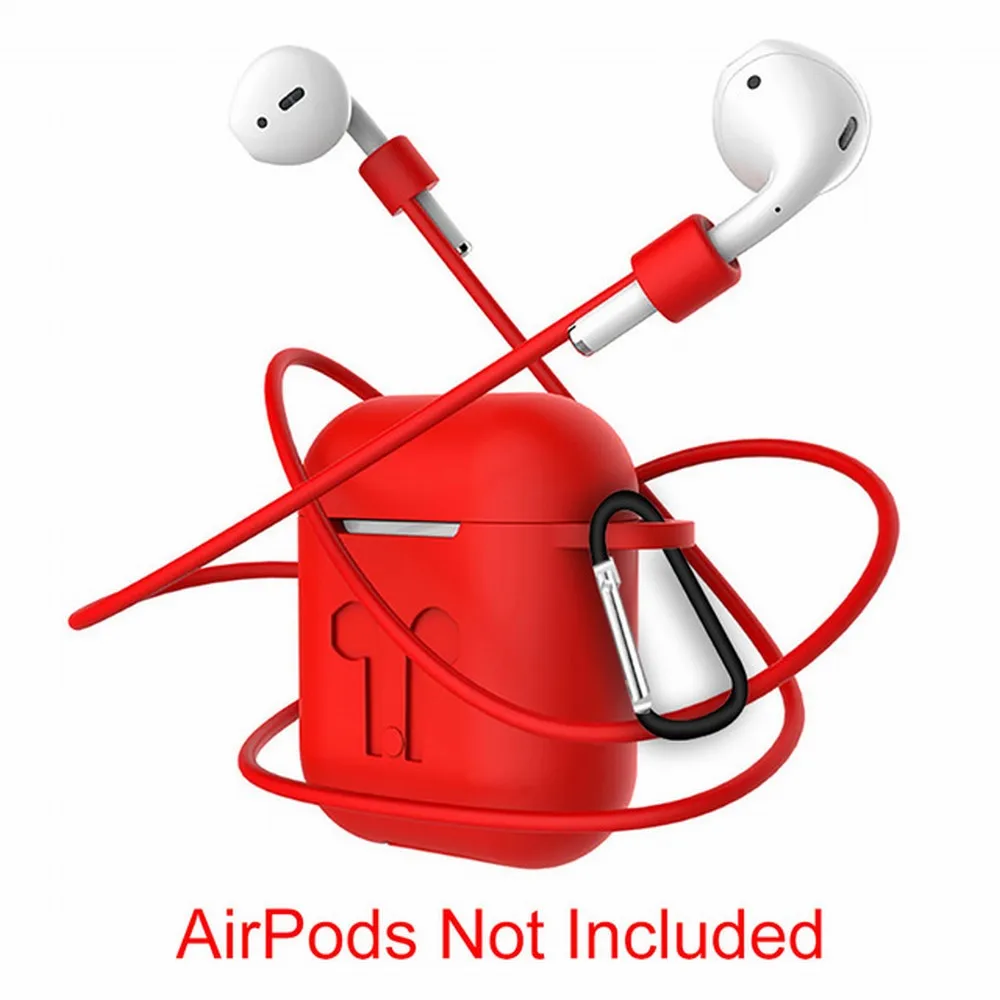 Huacp Мягкий силиконовый чехол для Apple Airpods Air Pods Аксессуары противоударный Bluetooth